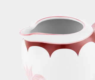 Aquazzura Casa 'Jaipur' creamer, bordeaux and pink MULTICOLOUR AQUA23JAI706MUL