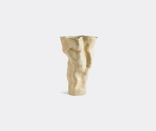 L'Objet 'Timna' vase, tall, latte LIGHT BROWN LOBJ24TIM631WHI