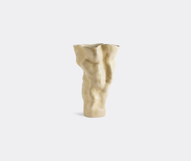 L'Objet 'Timna' vase, tall, latte LIGHT BROWN LOBJ24TIM631WHI