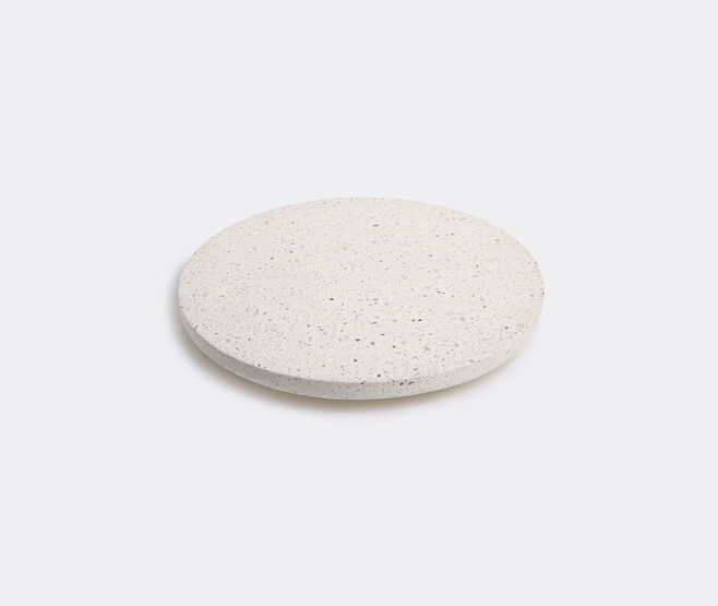 Serax 'Terrazzo' plate large, white WHITE SERA19PLA910WHI