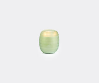 ONNO Collection 'Waves Green' candle Phuket Lotus scent, small GREEN ONNO23CAN146GRN