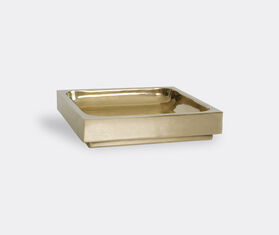 Michael Verheyden Small square tray, brass BRASS MIVE22SQU038BRA