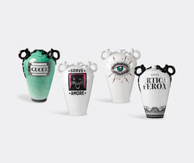 Gucci 'Panther' snake vase MULTICOLOUR GUCC18SNA711WHI
