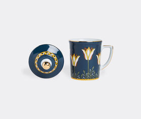 La DoubleJ 'Tyrrhenian Tulips' mug MULTICOLOUR LADJ23MUG857MUL