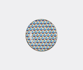 La DoubleJ &#39;Cubi Blu&#39; dessert plate, set of two MULTICOLOUR LADJ22DES030MUL