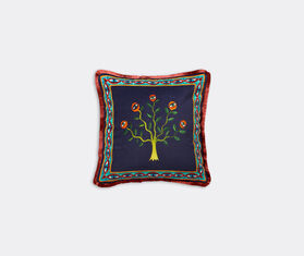 La DoubleJ &#39;Eye Vines&#39; velvet cushion MULTICOLOUR LADJ22VEL264MUL