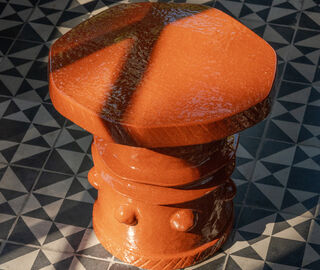 Serax 'Clara' side table, red RED SERA25SID461RED