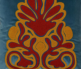 House of Capricorn 'Teles' cushion, blue BLUE HOCA26TEL921BLU