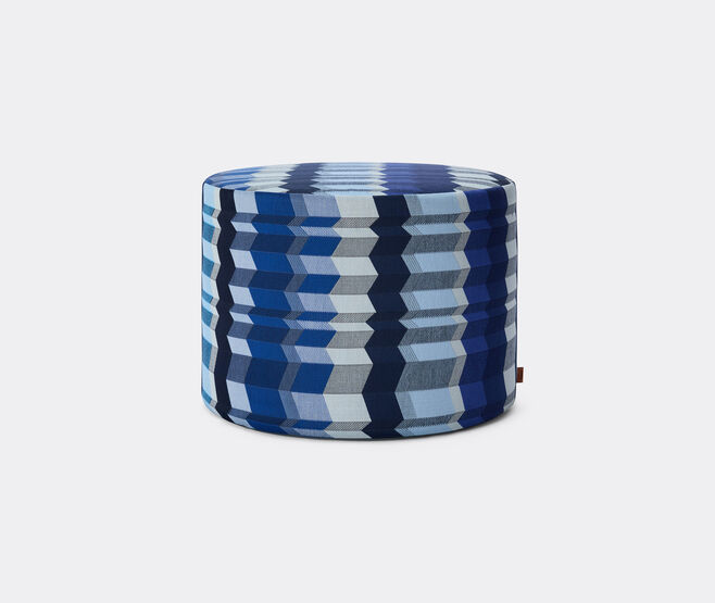 Missoni 'Positano' pouf, blue multicolor MULTICOLOUR MIHO26POS750MUL