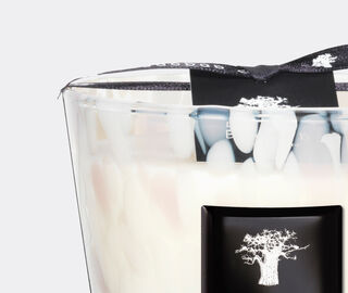 Baobab Collection 'Pearls White' candle, small PINK BAOB23PEA786MUL