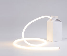 Seletti &#39;Milkglow&#39; lamp, US plug WHITE SELE22RES518WHI