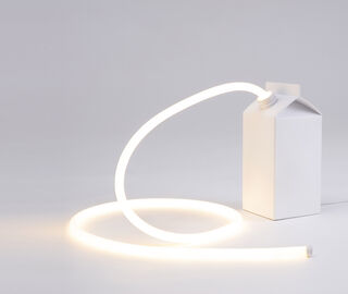 Seletti 'Milkglow' lamp, US plug WHITE SELE22RES518WHI