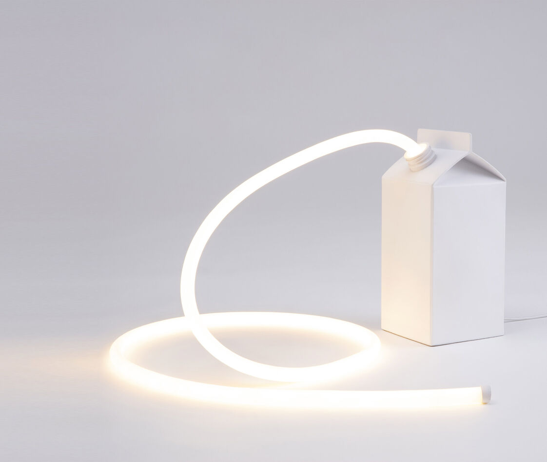Seletti Lighting White Uni In White