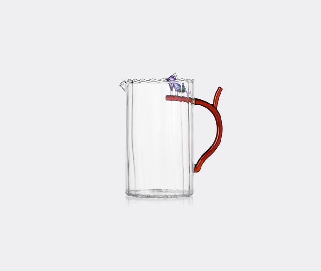 Ichendorf Milano 'Talking Trees' jug with cockatoo, multicolor MULTICOLOUR ICMI26TAL734MUL