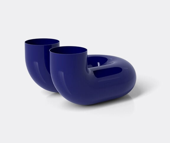 artetica 'U' vase, cobalt blue undefined ${masterID}