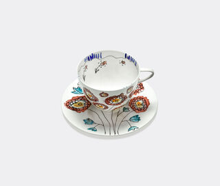 Serax 'Anemone Milk' cappuccino cup and saucer, set of two MULTICOLOUR SERA23CAP662MUL