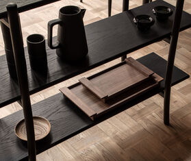 Origin Made 'Ponte Tray', small BROWN ORMA22PON303BRW