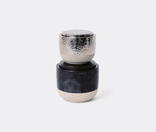 Serax 'Burning Wood' candle, titanium GREY SERA25SCE980GRY