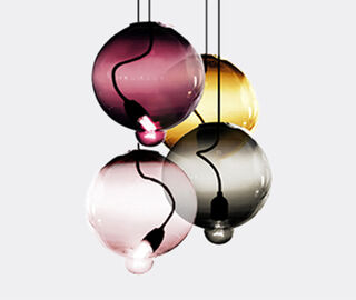 Cappellini 'Meltdown' lamp, four pendants, US plug MULTICOLOUR CAPP20LAM983MUL