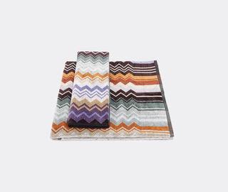 Missoni 'Giacomo' towels, set of two, green GREEN MIHO20GIA934MUL