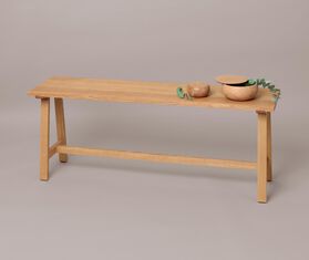 Sch&ouml;nbuch Wide &#39;Alma&#39; bench, oak LIGHT BROWN SCHO19ALM689BEI