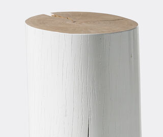 Gervasoni 1882 'Log' side table, small, white WHITE GERV25LOG003WHI