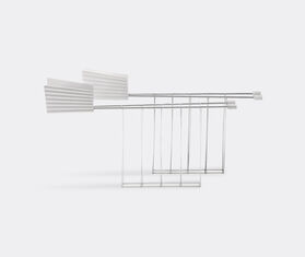 Alessi &#39;Pliss&eacute;&#39; toaster racks, white WHITE ALES21PLI711WHI