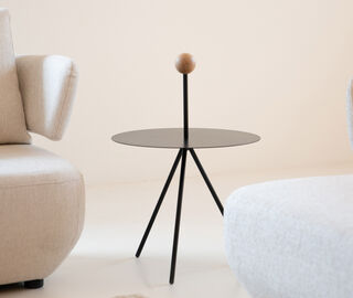 Viccarbe 'Trino' table, oak BLACK VICC21TRI150BLK