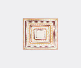 La DoubleJ &#39;Doric Plac&eacute;e&#39; large napkin, set of two, pink PINK LADJ25LAR977MUL