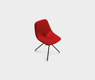 Poltrona Frau 'DU 30' chair, Carminio RED POFR20CHA079RED