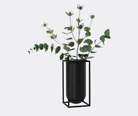 Audo Copenhagen &#39;Kubus Vase Lolo&#39;, black BLACK BYLA22KUB694BLK