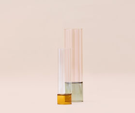 Ichendorf Milano 'Bamboo Grooved' vase, extra large MULTICOLOUR ICMI20BAM015MUL