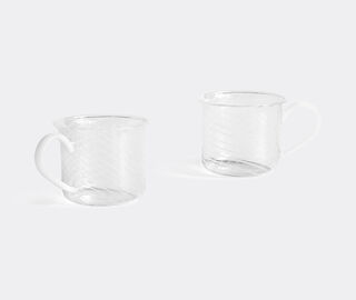 Hay Borosilicate cup, set of two, white WHITE HAY120BOR332WHI