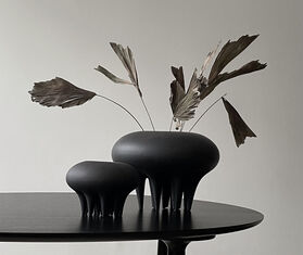 101 Copenhagen &#39;Medusa&#39;  vase, big, coffee BROWN COPH25MED522BEI