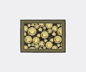 Versace 'Medusa Amplified' napkin and placemat, set of two, black BLACK VERS22SET304BLK