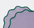 La DoubleJ 'Rainbow Lilac Cloud' tablemat, set of two lilac LADJ23CLO949PUR