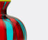 La DoubleJ 'Ciccio' vase, red and turquoise multicolor LADJ23MIN963MUL