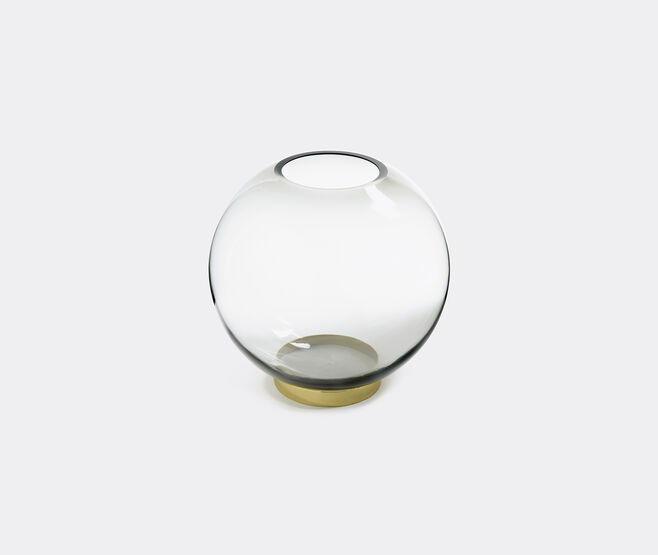 AYTM 'Globe' vase with stand, black MULTICOLOUR AYTM15GLO999BLK