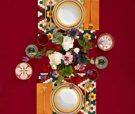 La DoubleJ &#39;Ciao Cara&#39; mini plate MULTICOLOUR LADJ23MIN192MUL