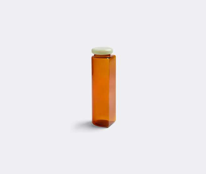 &k Amsterdam 'Hobs' jar, amber and pistachio MULTICOLOUR AMST26JAR034MUL