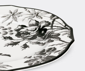 Gucci 'Herbarium' dessert plate, set of two, black BLACK GUCC22HER139BLK