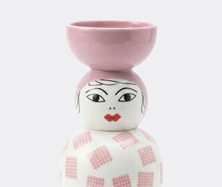 Seletti 'Canopie, Luna', jar, white and pink MULTICOLOUR SELE26DOL662MUL