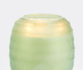 ONNO Collection &#39;Waves Green&#39; candle, Phuket Lotus scent, small GREEN ONNO23CAN146GRN