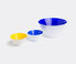 NasonMoretti 'Lidia' bowl, large Blue, white NAMO18LID021BLU
