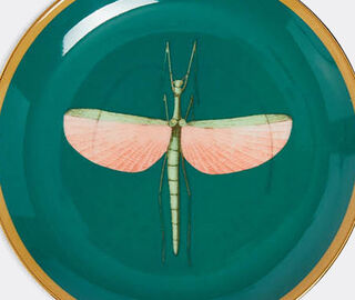 La DoubleJ 'Libellula', mini plate, green MULTICOLOUR LADJ25MIN240MUL