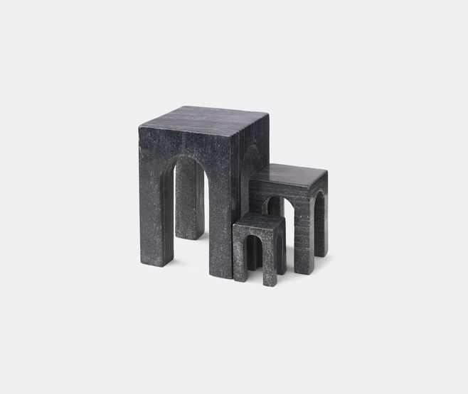 Gejst &lsquo;Arkis&rsquo; bookend, black BLACK GEJS23ARK418BLK