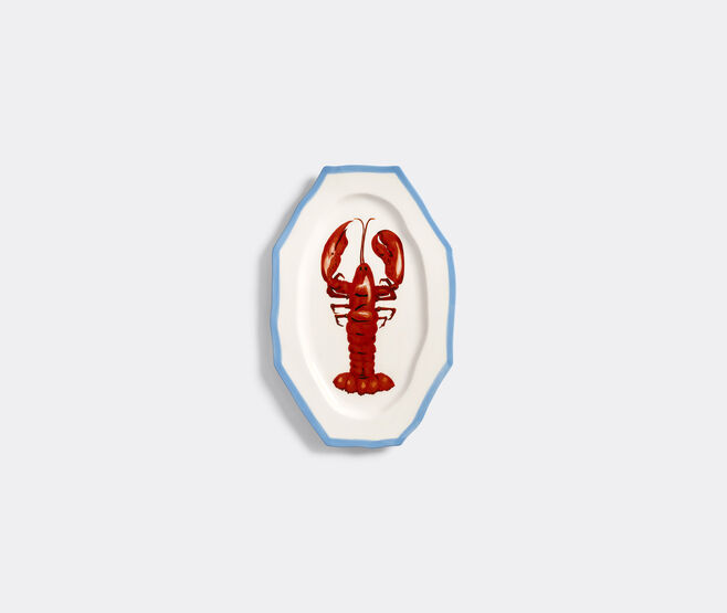 &k Amsterdam 'Sir&egrave;ne Lobster' oval platter, multicolor MULTICOLOUR AMST26PLA221MUL
