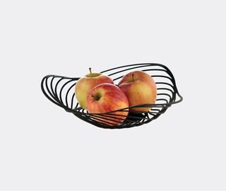Alessi 'Trinity' basket, black BLACK ALES20TRI764BLK