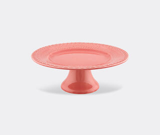 Bordallo Pinheiro &lsquo;Fantasia&rsquo; cake stand, pink PINK BOPI23FAN883PIN