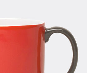 Jansen+Co 'My Mug' espresso cup, grey and red MULTICOLOUR SERA19MUG489RED